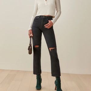 Cynthia High-Rise Straight Jean